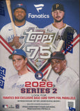 2026 Topps Series 2 Baseball Fanatics Blaster, Box