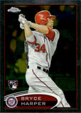 2012 Bryce Harper Topps Chrome ROOKIE RC #196 Washington Nationals 1