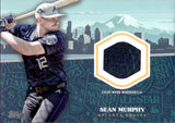 2023 Sean Murphy Topps Update ALL-STAR STITCHES RELIC EVENT-WORN MEMORABILIA #ASR-SMU Atlanta Braves