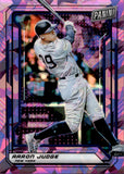 2019 Aaron Judge Panini The National VIP PURPLE ICE PRIZM 55/99 #55 New York Yankees