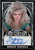 2024 Morgan Fairchild Leaf Metal Pop Century BLACK AUTOGRAPH 2/3 AUTO #BA-MF1 Falcon Crest