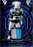 2022 Brian Burns Panini Certified MATERIALS MIRROR BLUE ETCH 12/20 PATCH #MM-BB Carolina Panthers