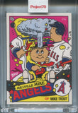 2021 Mike Trout Topps Project 70 1985 DESIGN BY ERMSY #357 Anaheim Angels
