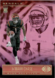 2021 Ja'Marr Chase Panini Illusions PINK ROOKIE 129/399 RC #65 Cincinnati Bengals