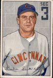 1952 Luke Sewell Bowman #94 Cincinnati Reds BV$25