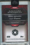 2024 Mario Vernazza as Vult Skerris Topps Chrome Black BLUE RED LAVA AUTO ENCASED 38/99 #ADS-MV