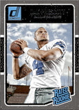 2016 Dak Prescott Panini Donruss RATED ROOKIE RC #362 Dallas Cowboys