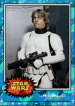 2022 Luke Skywalker Topps Chrome Star Wars Sapphire Edition LUKE IN DISGUISE #125 1