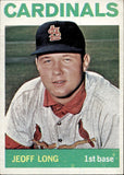 1964 Jeoff Long Topps #497 St. Louis Cardinals 2