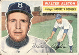 1956 Walter Alston Topps #8 Brooklyn Dodgers BV$60