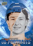 2025-26 Matthew Schaefer Upper Deck SERIES 2 UD PORTRAITS ROOKIE RC #P-32 New York Islanders