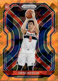 2020-21 Deni Avdija Panini Prizm ORANGE ICE PRIZM ROOKIE RC #290 Washington Wizards