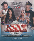 2026 Topps Stadium Club WWE Mega, Box *RELEASES 10/23*