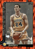 2025-26 Rick Barry Topps ORANGE FOIL 21/25  #258 Golden State Warriors