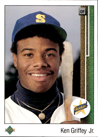 1989 Ken Griffey Jr. Upper Deck ROOKIE RC #1 Seattle Mariners HOF *NRMT*