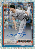 2026 Grant Taylor Topps SILVER PACK 1991 DESIGN CHROME ROOKIE AUTOGRAPH 222/299 RC AUTO #91C-28 Chicago White Sox