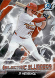 2026 JJ Wetherholt Bowman Chrome ELECTRIC SLUGGERS #ES-12 St. Louis Cardinals