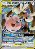 2023 Lopunny & Jigglypuff Pokemon CHINESE MEGA TAG TEAM GX HOLO 039/061