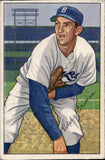 1952 Ralph Branca Bowman #96 Brooklyn Dodgers BV$100