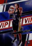 2026 Azzi Fudd Panini THE NATIONAL VIP RED WHITE BLUE PRIZM ROOKIE 33/50 RC #RR-AF Dallas Wings
