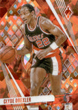 2023-24 Clyde Drexler Panini Phoenix ORANGE ICE 116/249 #240 Portland Trail Blazers