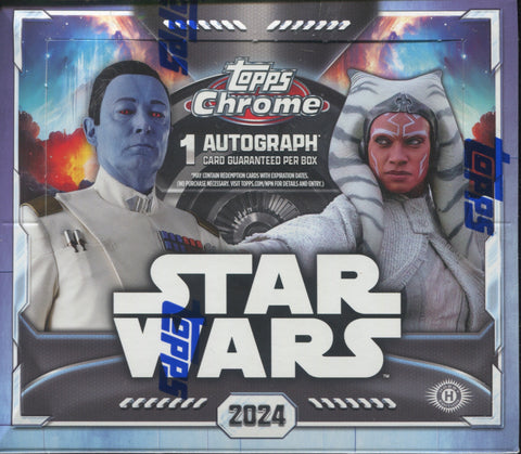 2024 Topps Star Wars Chrome Hobby, Box