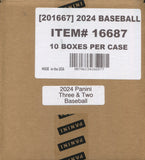 *LAST CASE* 2024 Panini Three & Two Baseball Hobby, 10 Box Case