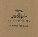 2026 Leaf Slideshow Hobby, 10 Box Case