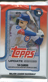 2025 Topps Update Series Baseball Retail, 480 Pack Case