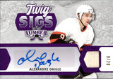 2021-22 Alexandre Daigle Leaf Lumber TWIG SIGS AUTOGRAPH STICK 9/20 AUTO #TS-AD1 Ottawa Senators