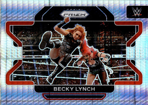 2022 Becky Lynch Panini Prizm WWE PRISM #97 Monday Night Raw 1