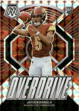 2024 Jayden Daniels Panini Mosaic OVERDRIVE SILVER MOSIAC PRIZM ROOKIE RC #5 Washington Commanders