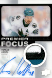 2023-24 Tomas Hertl Upper Deck Premier PREMIER FOCUS PATCH AUTOGRAPH 33/75 AUTO #PFP-TH San Jose Sharks