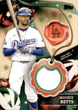 2024 Mookie Betts Topps HOLIDAY MEGA RELIC JERSEY #RC-MB Los Angeles Dodgers