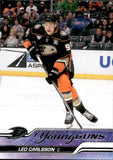 2023-24 Leo Carlsson Upper Deck Series 2 YOUNG GUNS ROOKIE RC #468 Anaheim Ducks