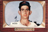 1955 Don Mossi Bowman ROOKIE RC #259 Cleveland Indians BV $30