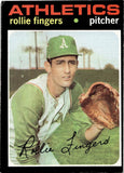 1971 Rollie Fingers Topps #384 Oakland A's BV$80