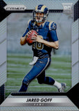 2016 Jared Goff Panini Prizm HOLO SILVER ROOKIE RC #208 Los Angeles Rams