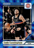 2024-25 Cade Cunningham Panini Donruss HOLO BLUE LASER 5/49 #174 Detroit Pistons
