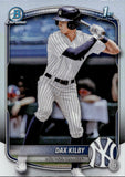 2025 Dax Kilby Bowman Draft Chrome 1ST BOWMAN REFRACTOR #BDC-146 New York Yankees