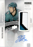 2023-24 Tristen Robins Upper Deck Premier ROOKIE AUTO PATCH 103/249 RC AUTOGRAPH #AR-TR San Jose Sharks
