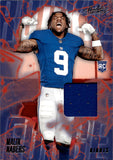 2024 Malik Nabers Panini Absolute ROOKIE FABRIC JERSEY RC #RF-MNS New York Giants
