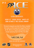 2024-25 Leon Draisaitl Upper Deck UD Ice SPICE MEDIUM #SP-18 Edmonton Oilers