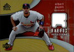 2005 Albert Pujols Upper Deck Reflections FABRIC REFLECTIONS JERSEY RELIC #FR-AP St. Louis Cardinals