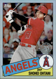 2020 Shohei Ohtani Topps Chrome 1985 DESIGN REFRACTOR #85TC-7 Los Angeles Angels 1