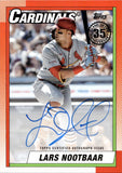 2025 Lars Nootbaar Topps 1990 DESIGN AUTOGRAPH AUTO #90A-LN St. Louis Cardinals