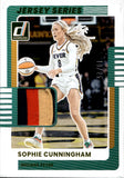 2025 Sophie Cunningham Panini Donruss WNBA JERSEY SERIES 10/25 PATCH #35 Indiana Fever