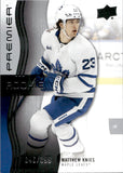 2023-24 Matthew Knies Upper Deck Premier ROOKIE 46/399 RC #138 Toronto Maple Leafs