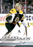 2024-25 Brandon Bussi Upper Deck SERIES 2 YOUNG GUNS ROOKIE RC #493 Boston Bruins 3
