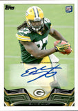 2013 Eddie Lacy Topps ROOKIE AUTOGRAPH RC AUTO #406 Green Bay Packers